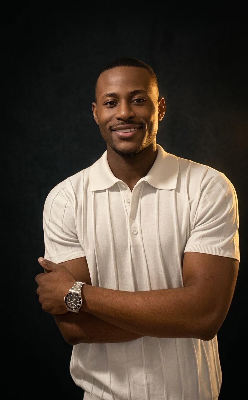 Portrait de Jean-Baptiste NGOY, fondateur de Héritys Consulting